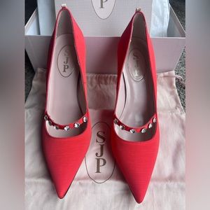 Sarah Jessica Parker rhinestone stilettos